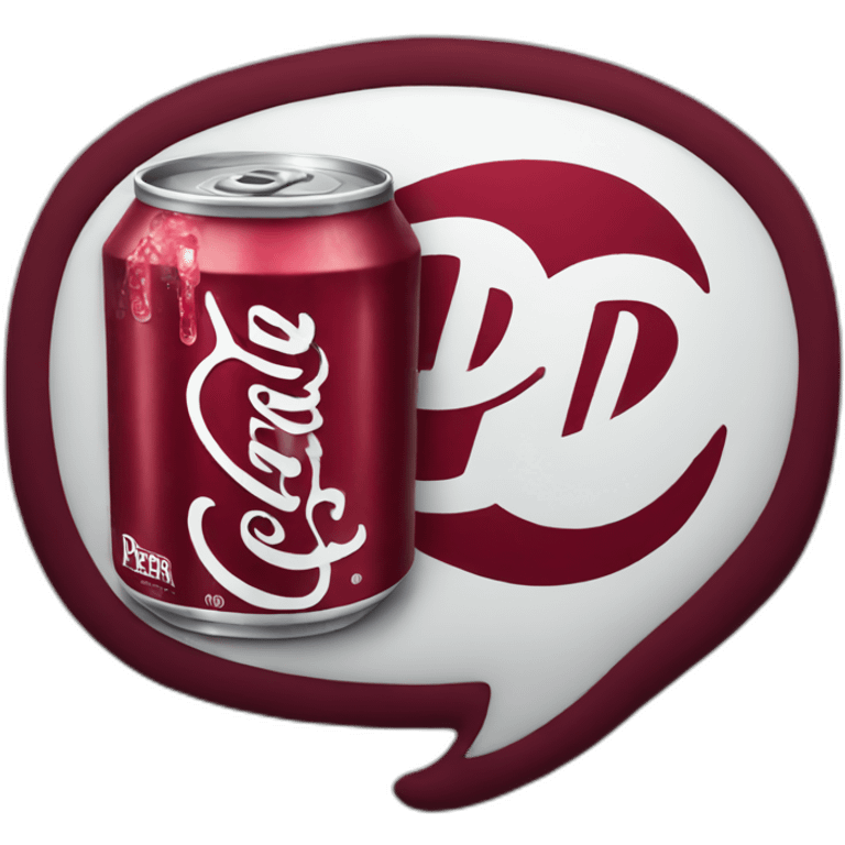 Dr pepper can icon emoji