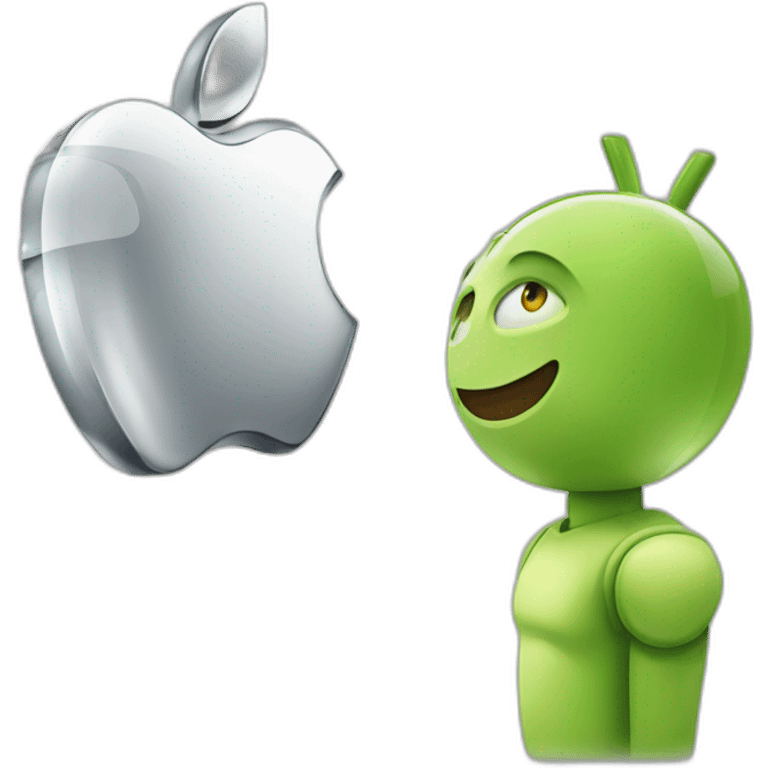 Android und Apple emoji