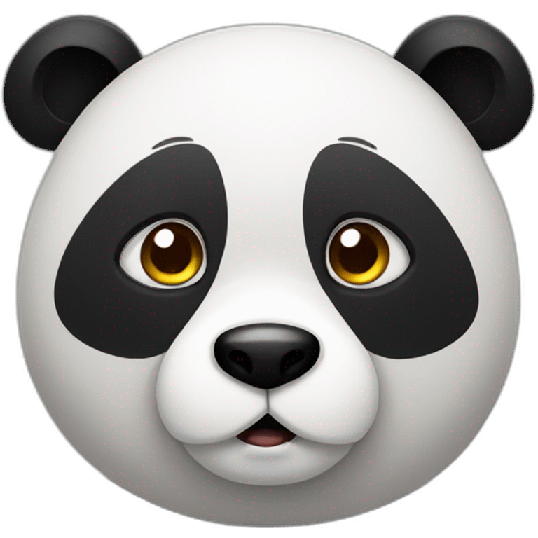 Panda confused emoji