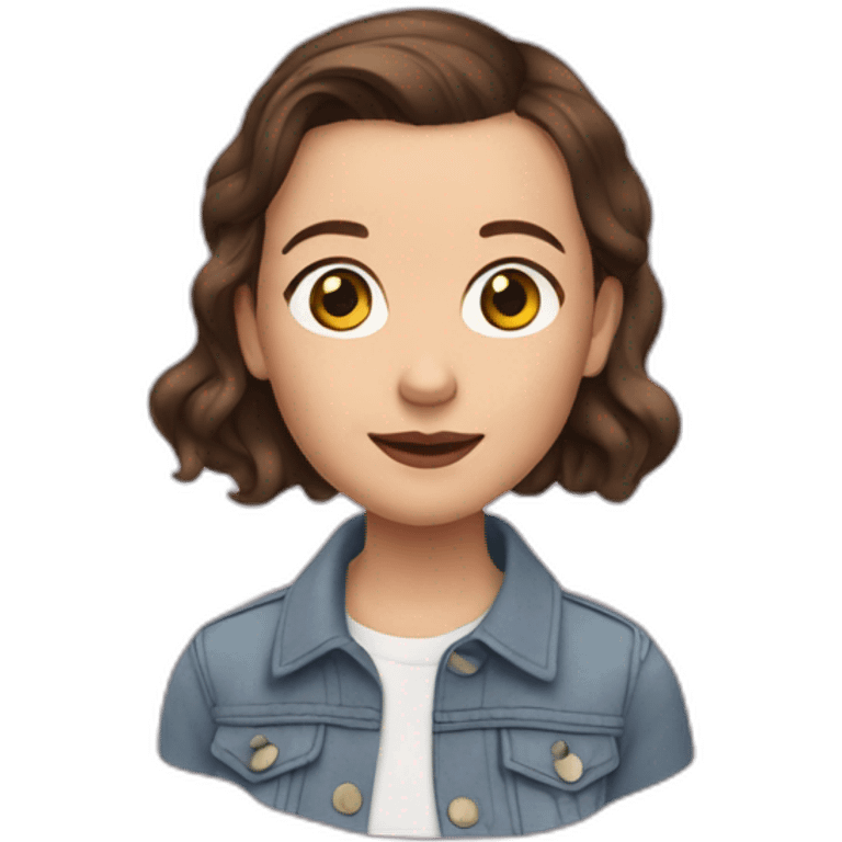 Millie Bobby brown emoji