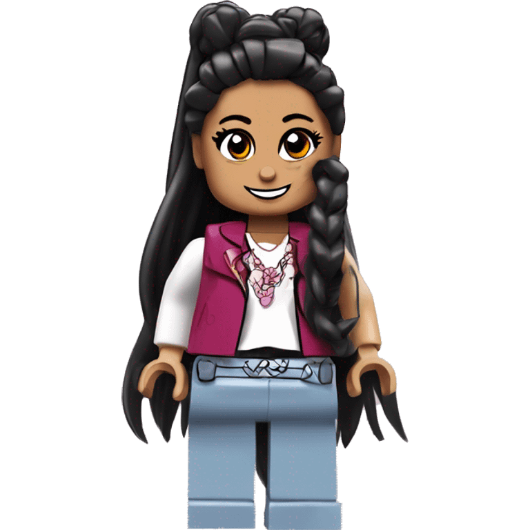 ARIANA GRANDE lego emoji