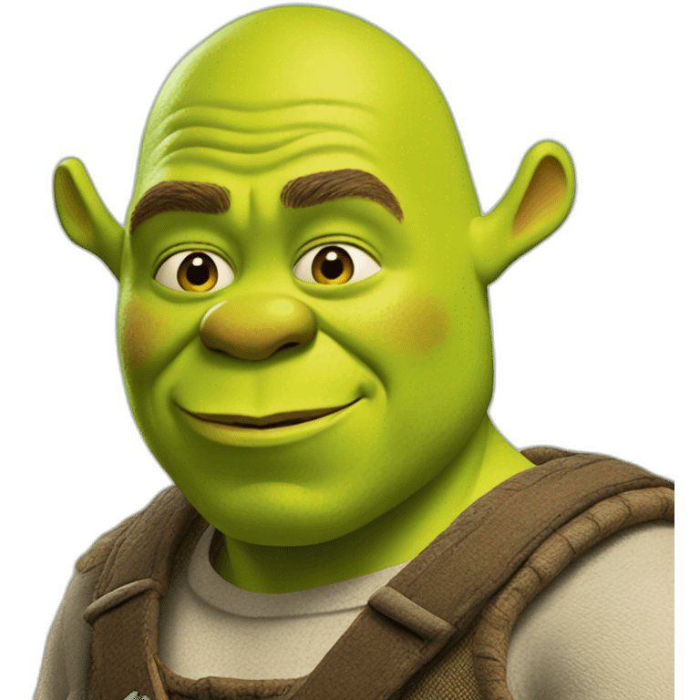 Shrek-débil emoji