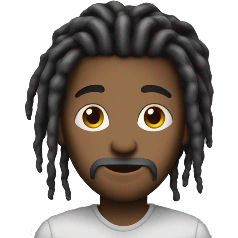 Guy with dreads emoji