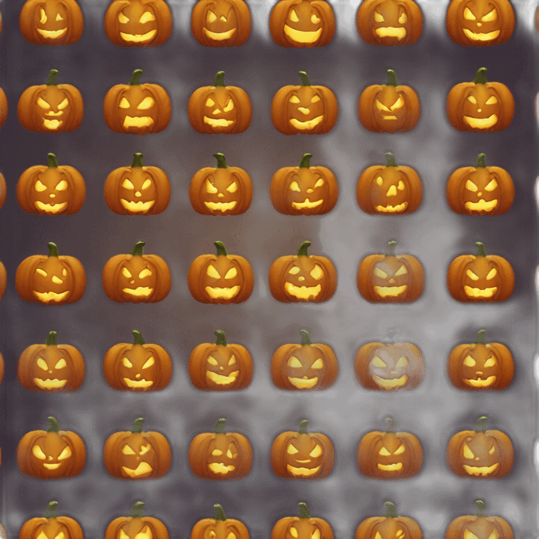 halloween pumpkin light emoji