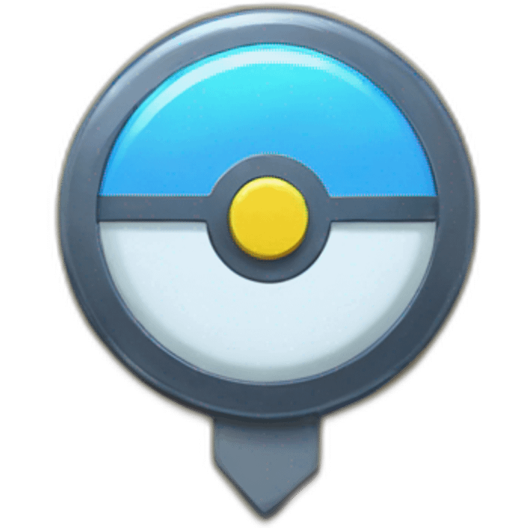 Confirm Button Pokemon Badge  emoji