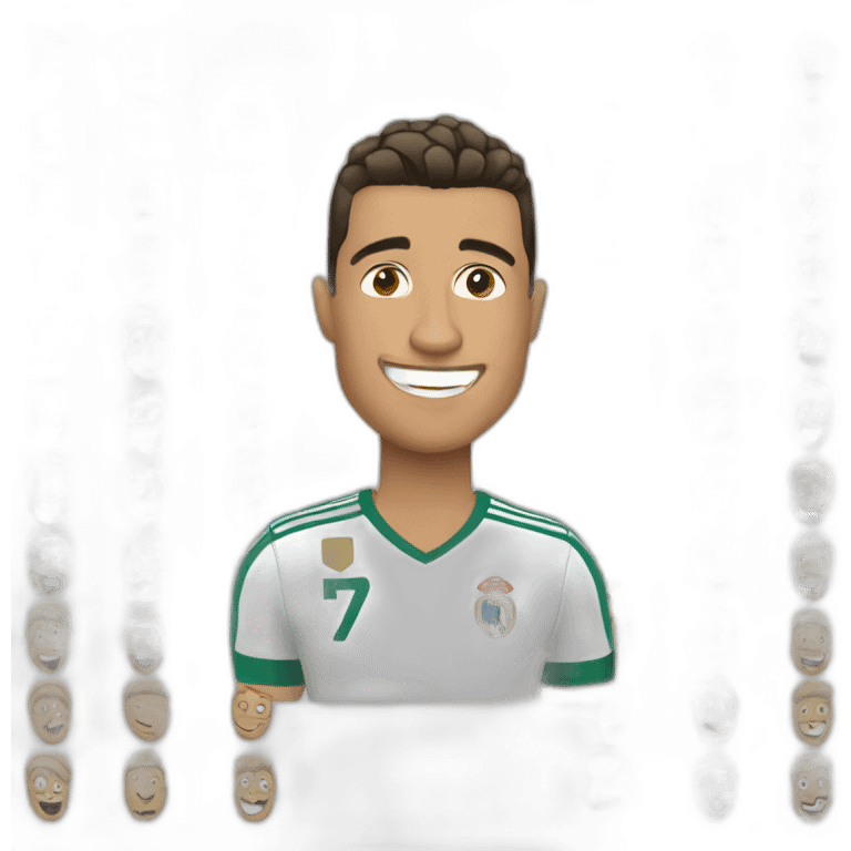 Happy-crictiano- ronaldo emoji