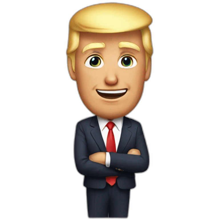 Funny trump emoji