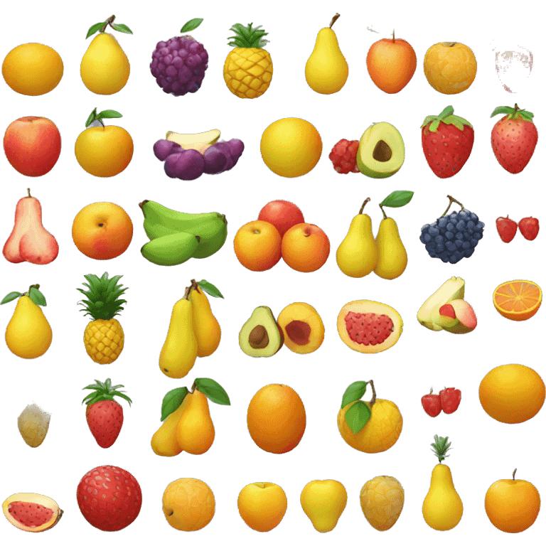 fruits emoji