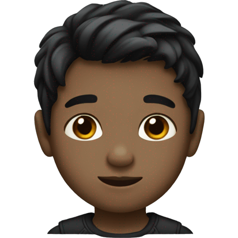 A  little  boy  with  black  hair. emoji