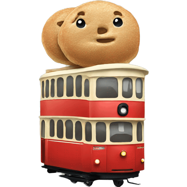 British trolly emoji