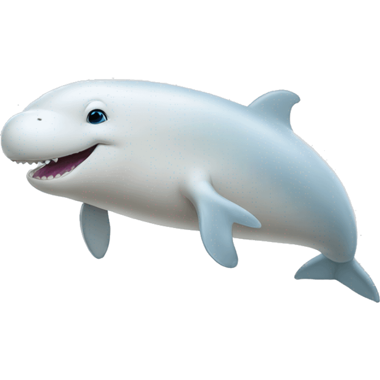 white beluga emoji