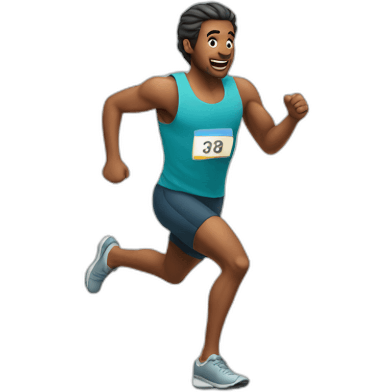 Running book emoji