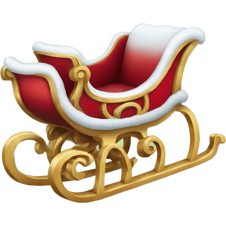 Christmas sleigh  emoji