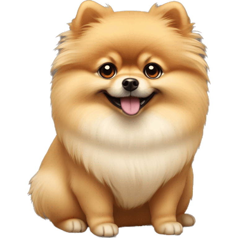 Cutest pomeranian emoji