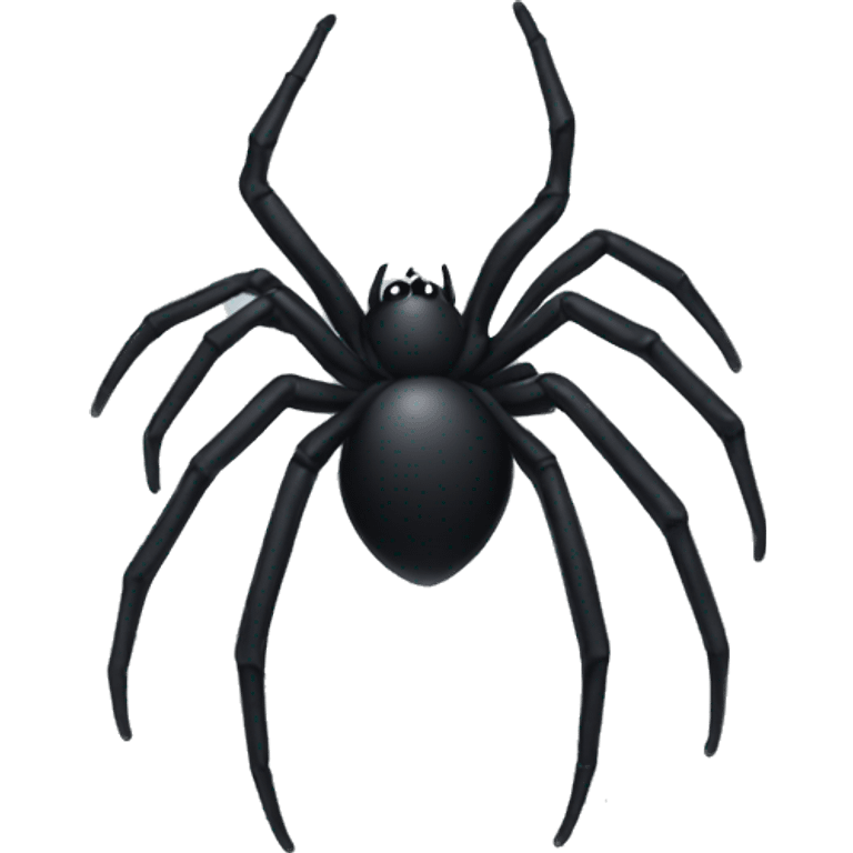 Black Spider  emoji