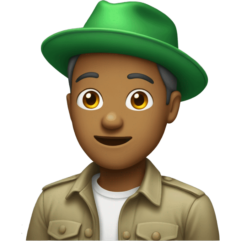 green hat emoji