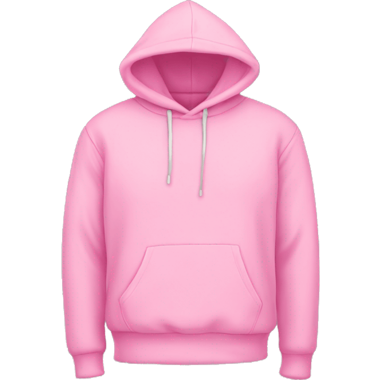 Hoodie pink  emoji