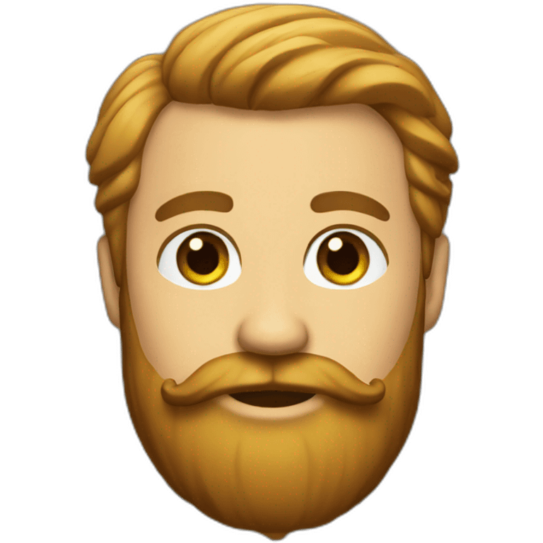 rich beard in a suit guy emoji