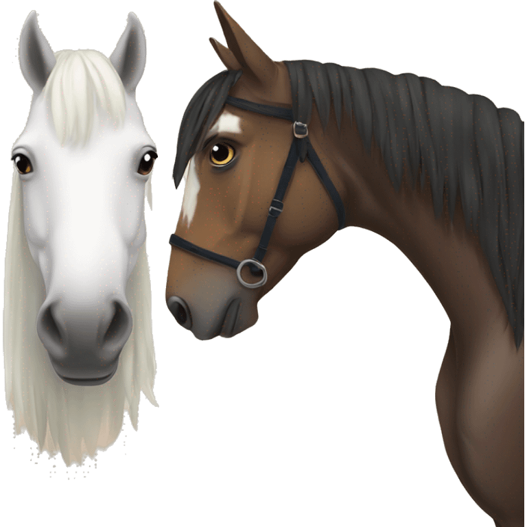 horses and ema emoji