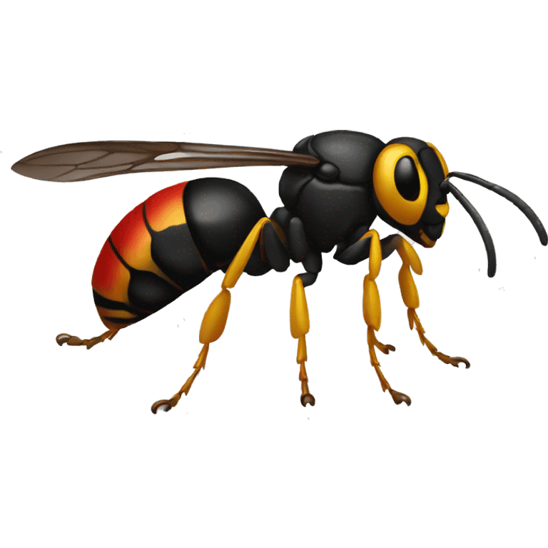 German black red yellow Wasp emoji