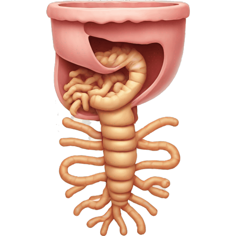 human digestive system emoji