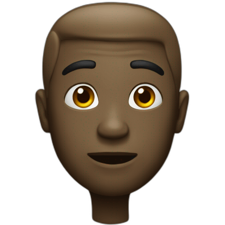 Un noir qui vol emoji