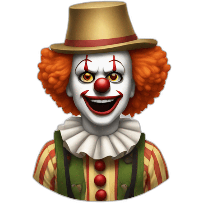 It clown movie emoji