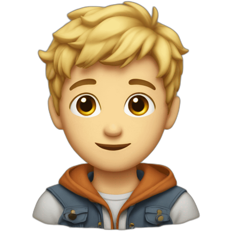 Cute boy emoji