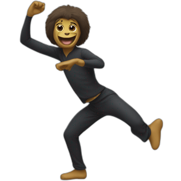 Singe qui danse emoji