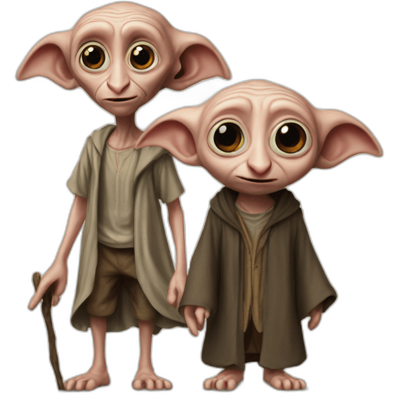 Dobby et Harry Potter emoji