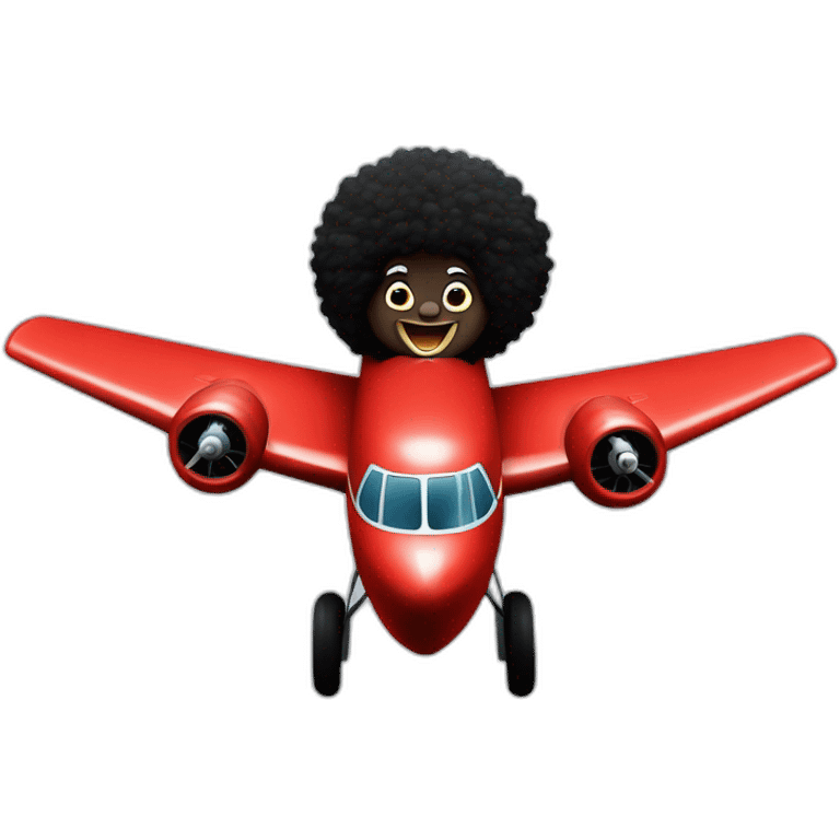 Golliwog is an airplane emoji