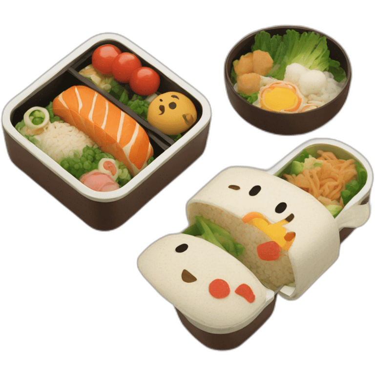 chihiro bento box emoji