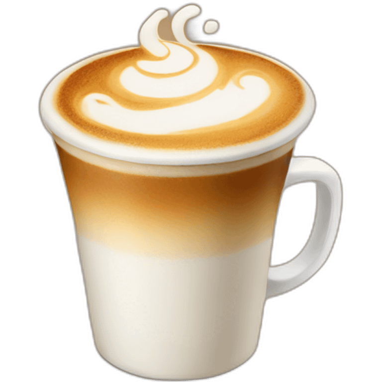 The best latte coffee emoji