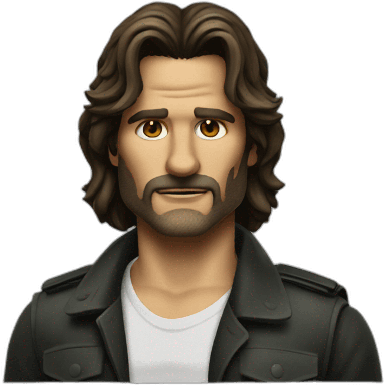 Snake plissken as a snake emoji