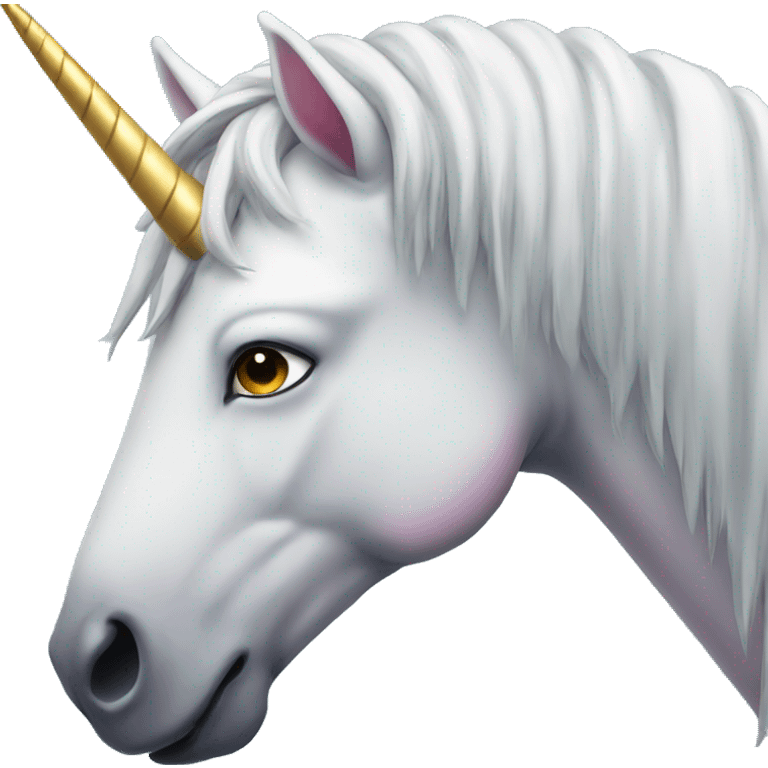 unicorn being sick emoji