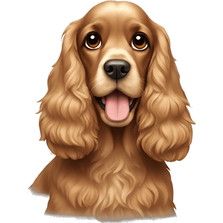 Cocker spaniel emoji