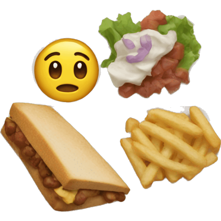 lunch emoji