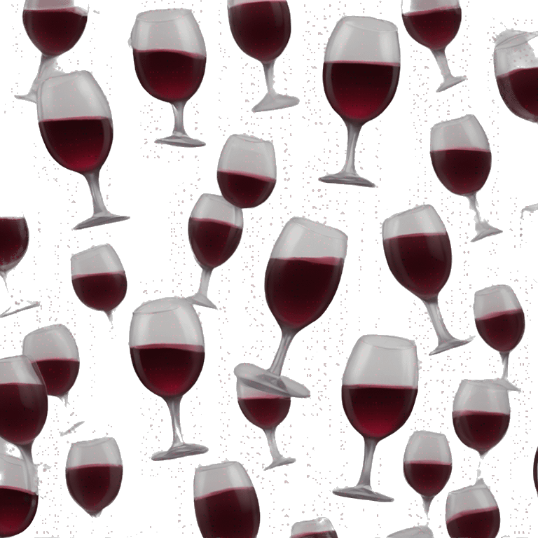 a glass of red wine emoji