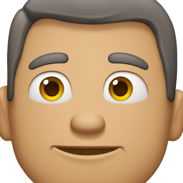 Hombre con la.mano en la cara emoji