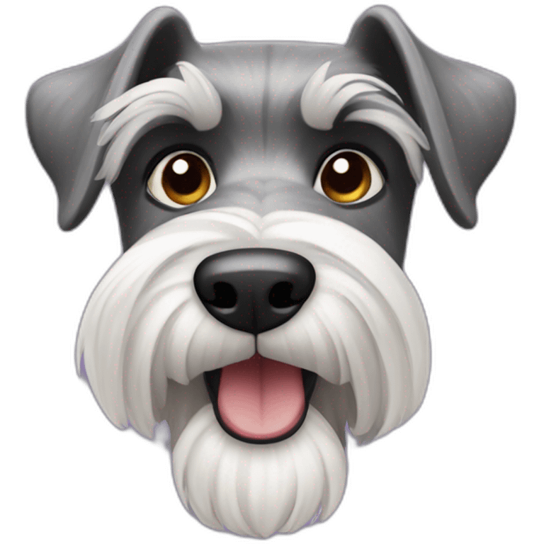 perro schnauzer emoji