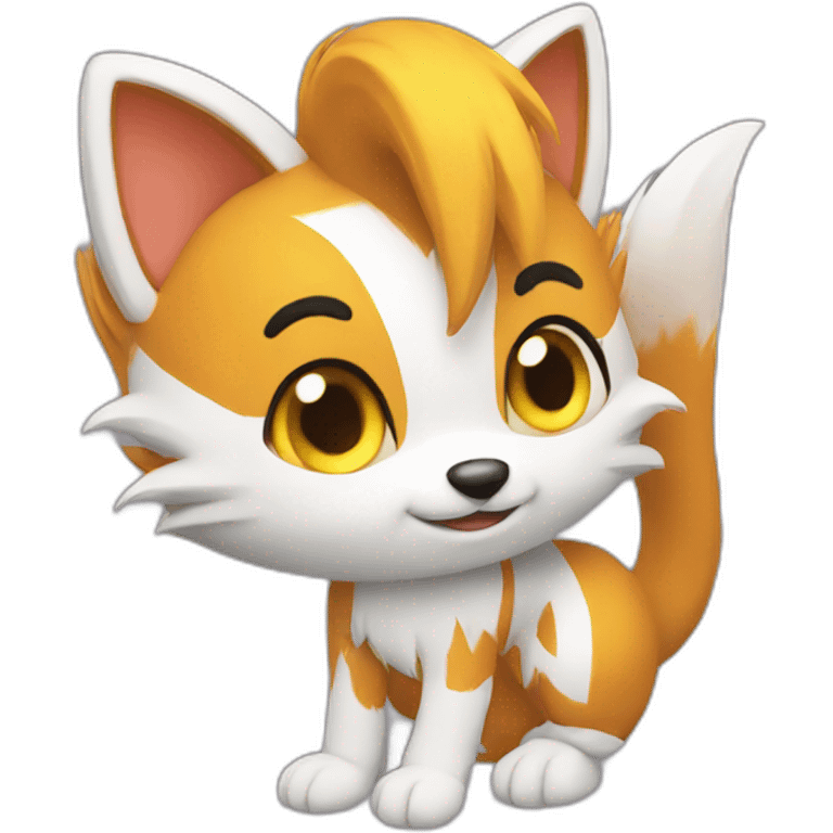 Tails emoji