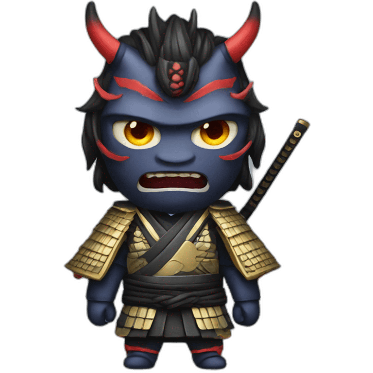 suit oni samurai emoji