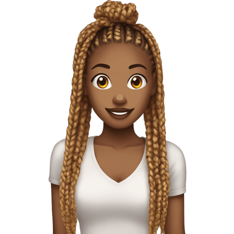 box braids emoji