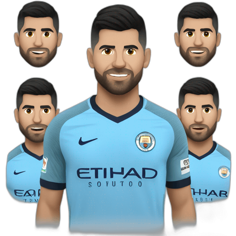 Sergio Aguero emoji