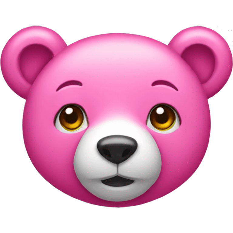 pink bear emoji