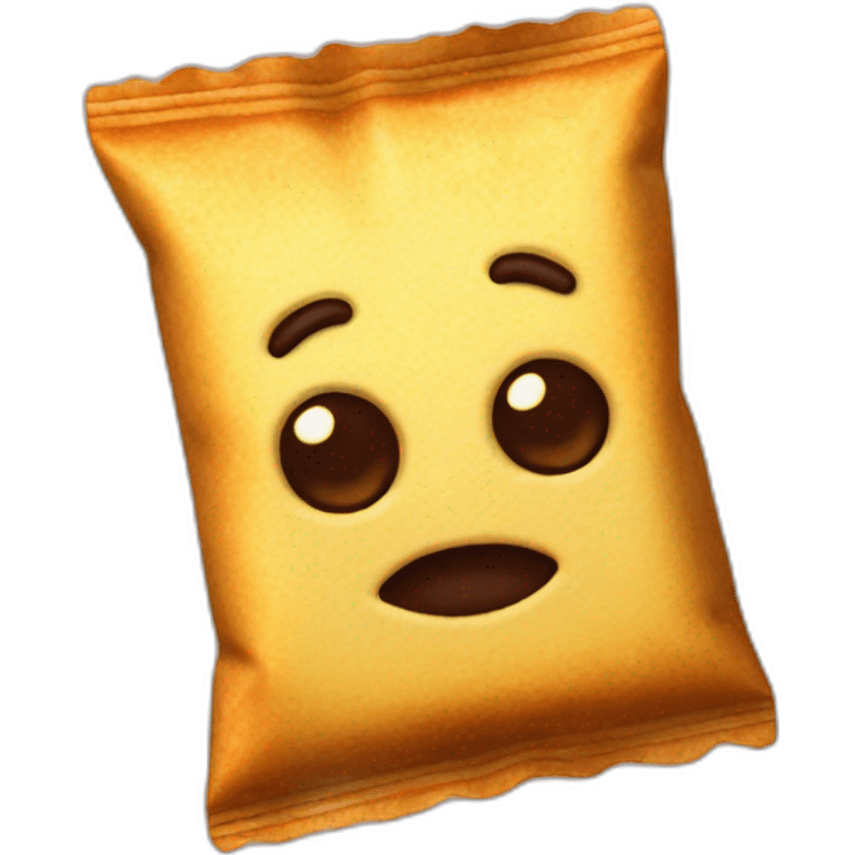 Chips au chocolat emoji