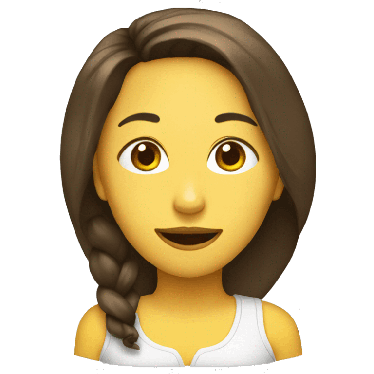 Jenna ortaga avec une banane emoji