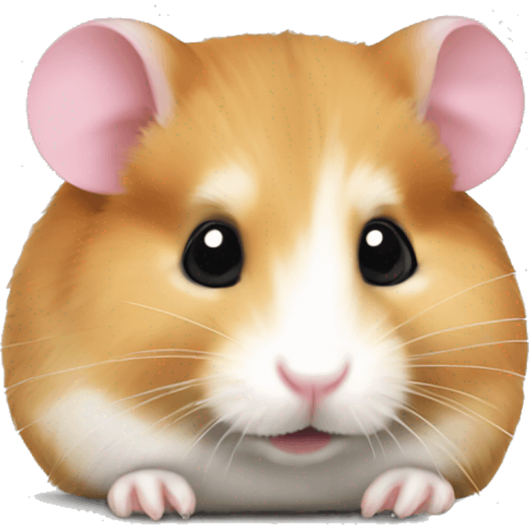 Tan syrian hamster emoji