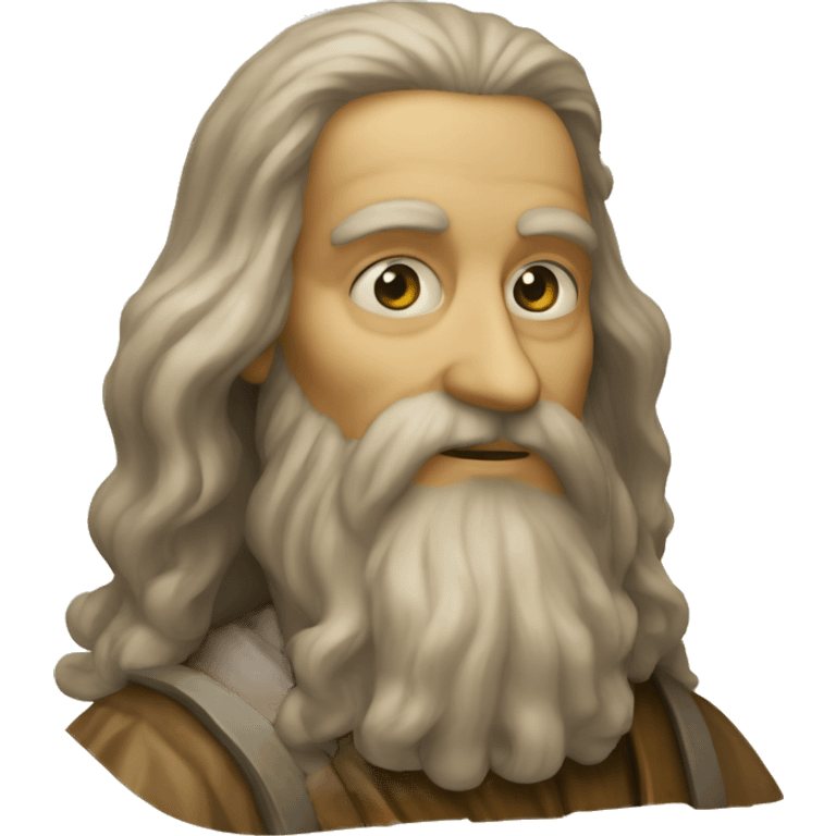 leonardo da vinci emoji