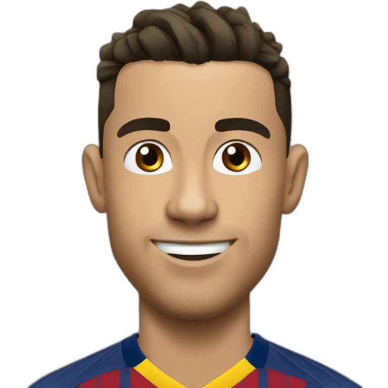 Ronaldo Barça emoji